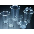 Tasses en plastique claires jetables, approvisionnements de partie, boissons froides